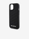 Karl Lagerfeld PU Quilted Pattern Zadní Kryt pro iPhone 15 Black Karl Lagerfeld