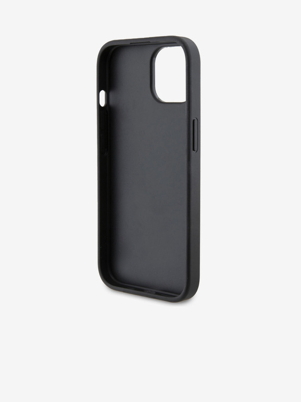 Karl Lagerfeld PU Quilted Pattern Zadní Kryt pro iPhone 15 Black Karl Lagerfeld