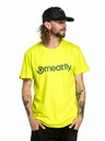 Meatfly Meatfly pánské tričko MF Logo Safety Yellow | Žlutá | Velikost