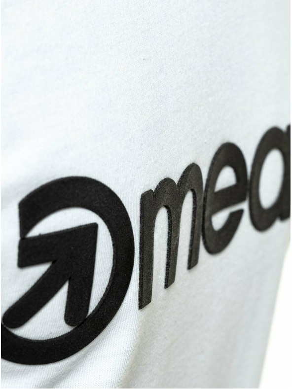 Meatfly Meatfly pánské tričko Joe White/Black | Černá | Velikost S | 100% bavlna