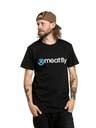 Meatfly Meatfly pánské tričko Joe Grey/Black | Černá | Velikost S | 100% bavlna