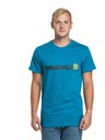 Meatfly Meatfly pánské tričko Logex Funky Blue | Modrá | Velikost S | 100% bavlna