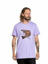 Meatfly Meatfly pánské tričko Fullface Dusty Purple | Fialová | Velikost