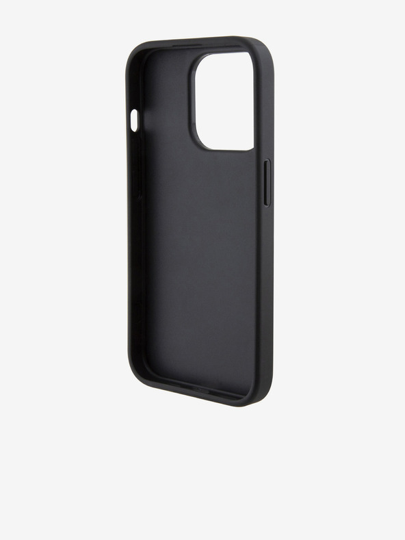 Karl Lagerfeld Karl Lagerfeld PU Quilted Pattern Zadní Kryt pro iPhone 15 Pro Black