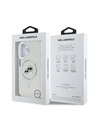 Karl Lagerfeld Karl Lagerfeld IML K&CH Heads Metal Frame MagSafe Zadní Kryt pro iPhone 16 Plus Transparent