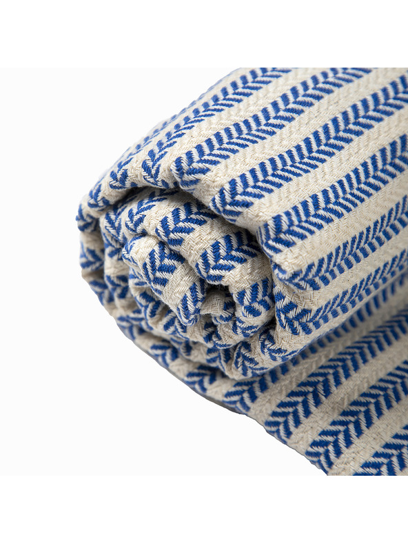 Balkanova Bavlněná osuška a ručník Portokala I - modrá sada