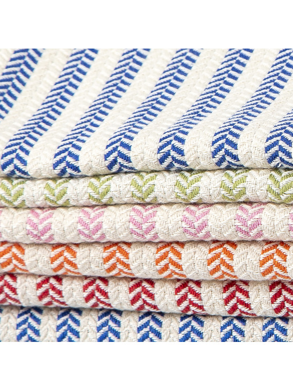 Balkanova Bavlněná osuška a ručník Portokala I - modrá sada