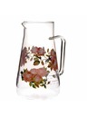 Casa de Engel Skleněný džbán - růže, 1450 ml, 1/24