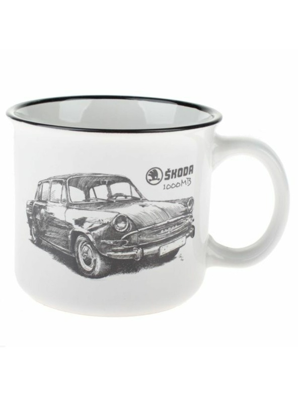 Casa de Engel Keramický hrnek - Škoda 1000MB, 480ml, 6/36