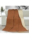 Bellatex Deka jednobarevná 200x230cm hnědá / béžová