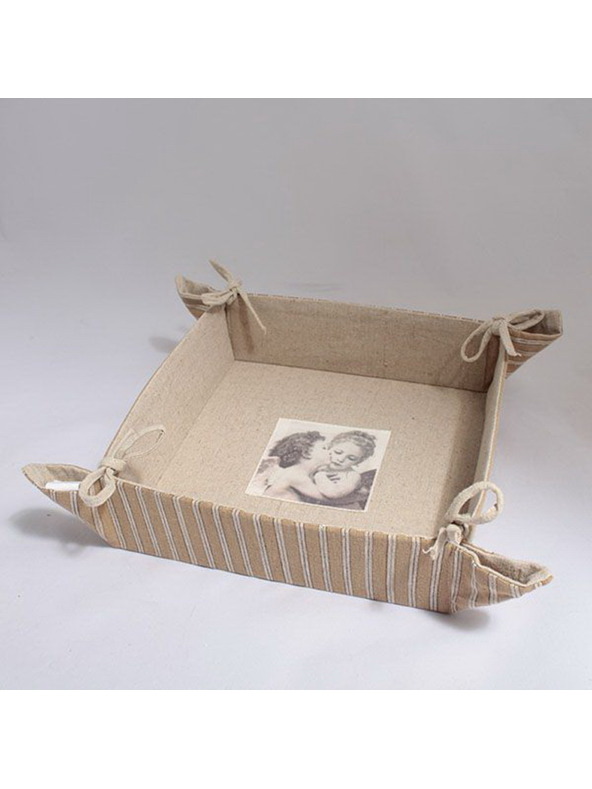 Casa de Engel Látková ošatka s andílky, 1/72