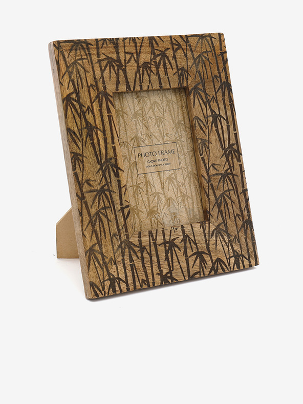 SIFCON Bambusový vyřezávaný fotorámeček 10x15 SIFCON