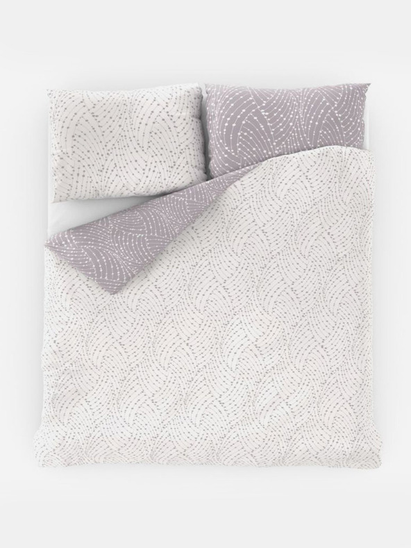 Kvalitex Francouzské bavlněné povlečení NORDIC COLLECTION 220x200, 70x90cm ASTRA