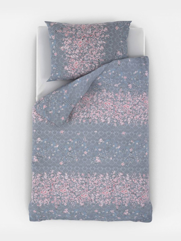 Kvalitex Francouzské bavlněné povlečení PROVENCE COLLECTION 240x200, 70x90cm MILENA růžová