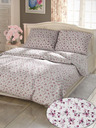 Kvalitex Francouzské prodloužené bavlněné povlečení Provence Collection 240x220, 70x90cm Violeta fialová Kvalitex