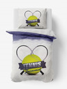 Kvalitex 3D povlečení 140x200, 70x90cm Tenis