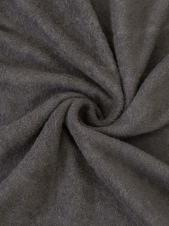 Kvalitex Froté prostěradlo 200x200cm tmavě šedé Kvalitex