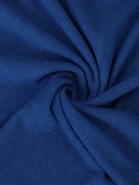 Kvalitex Froté prostěradlo 140x200cm tmavě modré Kvalitex