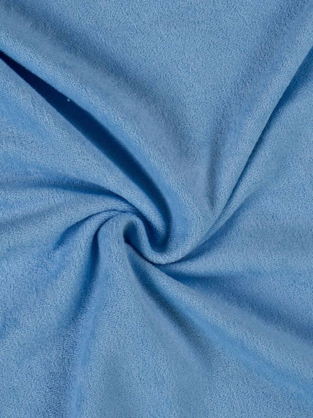 Kvalitex Froté prostěradlo 120x200cm světle modré Kvalitex