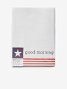 Good Morning 90/100x200 Bílé ochranné prostěradlo Good Morning
