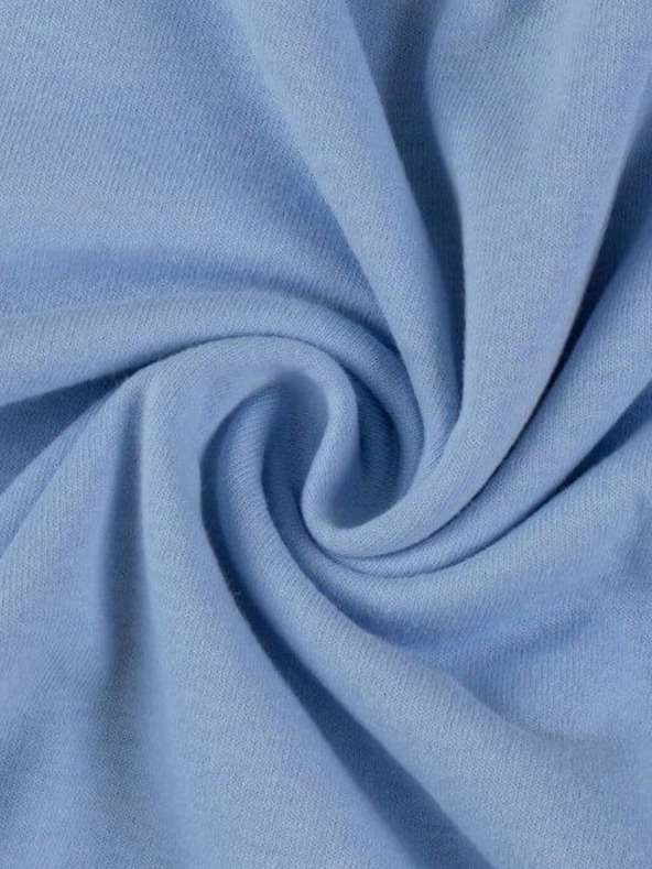 Kvalitex Jersey prostěradlo jednolůžko 120x200cm světle modré