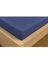 Kvalitex Saténové prostěradlo Luxury Collection 200x200cm tmavě modré Kvalitex