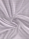 Kvalitex Saténové prostěradlo Luxury Collection 100x200cm Káro fialové Kvalitex