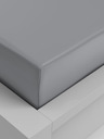 Kvalitex Napínací prostěradlo viskóza 180x200cm světle šedé Kvalitex