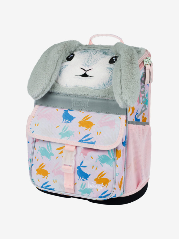 BAAGL  Béžová Školní aktovka Zippy Bunny Baagl