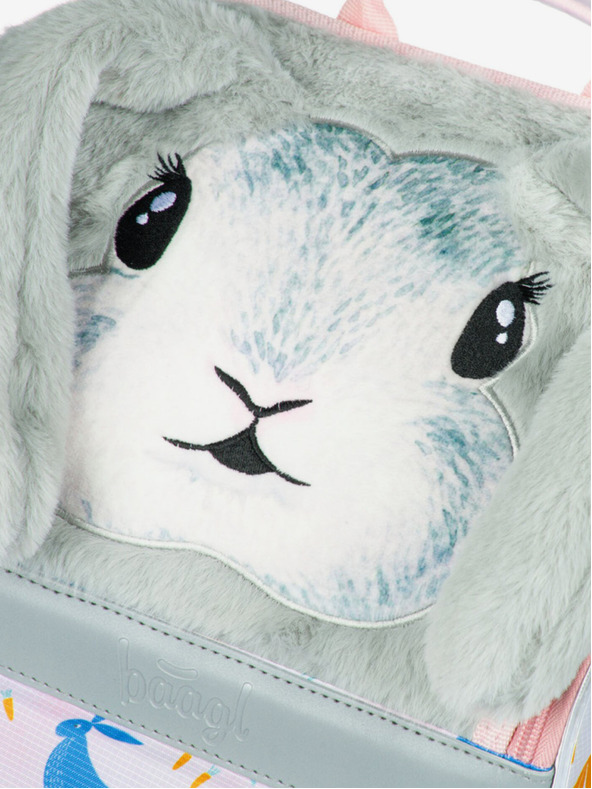 BAAGL  Béžová Školní aktovka Zippy Bunny Baagl