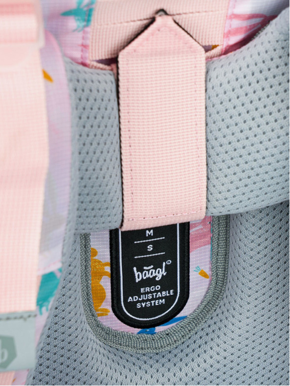 BAAGL  Béžová Školní aktovka Zippy Bunny Baagl