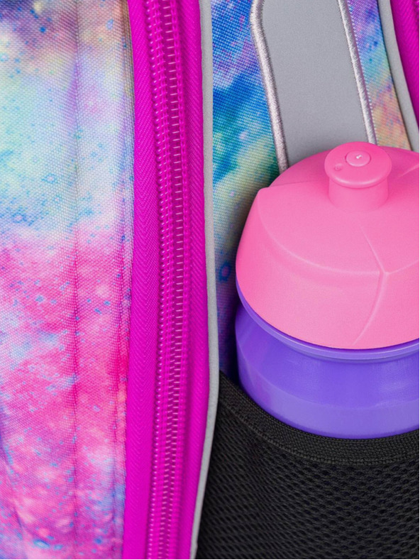 BAAGL  Růžová školní aktovka Baagl Shelly Jednorožec