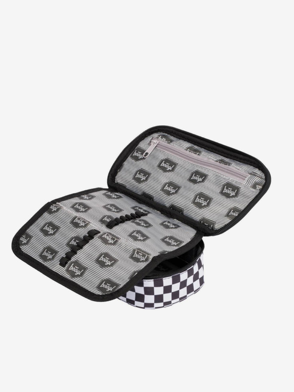 BAAGL  Černý 3 set skate ska: batoh, penál, sáček Baagl