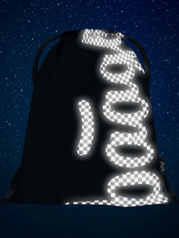 BAAGL  Černý 3 set skate ska: batoh, penál, sáček Baagl