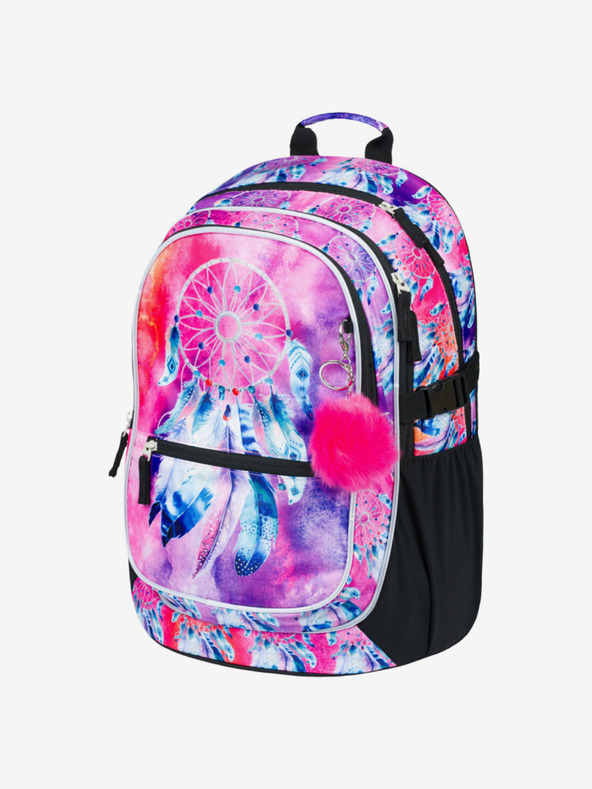 BAAGL  Fialový Školní batoh Core Lapač snů Baagl