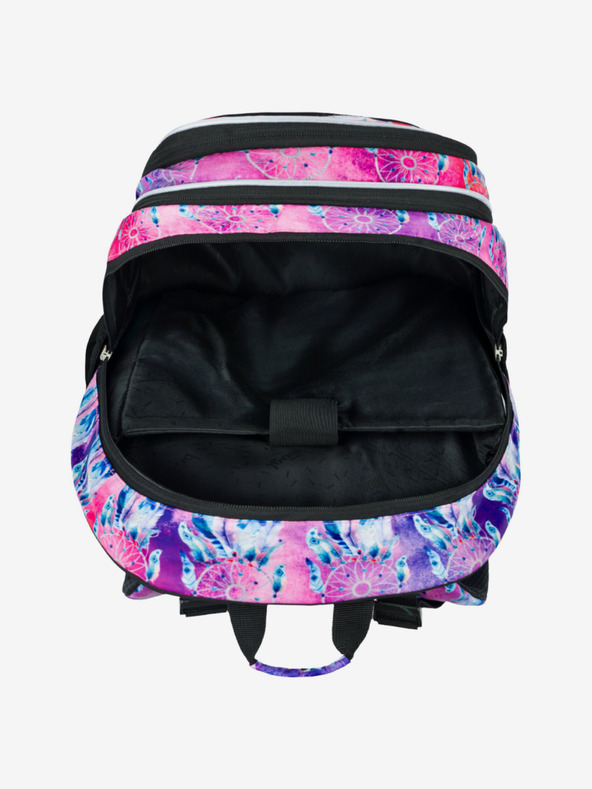 BAAGL  Fialový Školní batoh Core Lapač snů Baagl