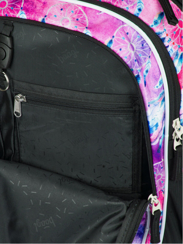 BAAGL  Fialový Školní batoh Core Lapač snů Baagl