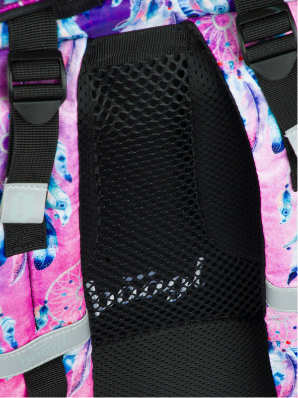 BAAGL  Fialový Školní batoh Core Lapač snů Baagl