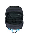 BAAGL  Černý Školní batoh Skate Bluelight Baagl