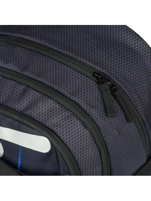 BAAGL  Černý Školní batoh Skate Bluelight Baagl