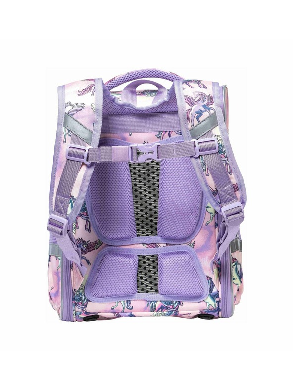 Meatfly Meatfly školní aktovka Alex Purple Unicorn