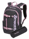 Meatfly Meatfly batoh Basejumper Pink / Charcoal Heather 22 L