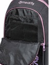 Meatfly Meatfly batoh Basejumper Pink / Charcoal Heather 22 L