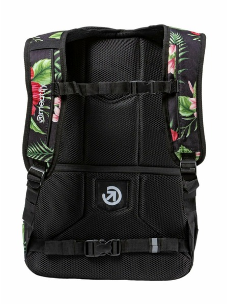 Meatfly Meatfly batoh Exile Tropical Black 24 L | Černá | Objem 24 L