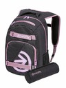 Meatfly Meatfly batoh Exile Pink / Charcoal Heather 24 L