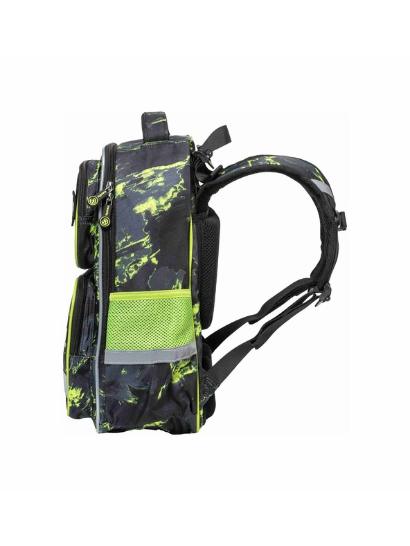 Meatfly Meatfly školní aktovka Max Lime Mossy