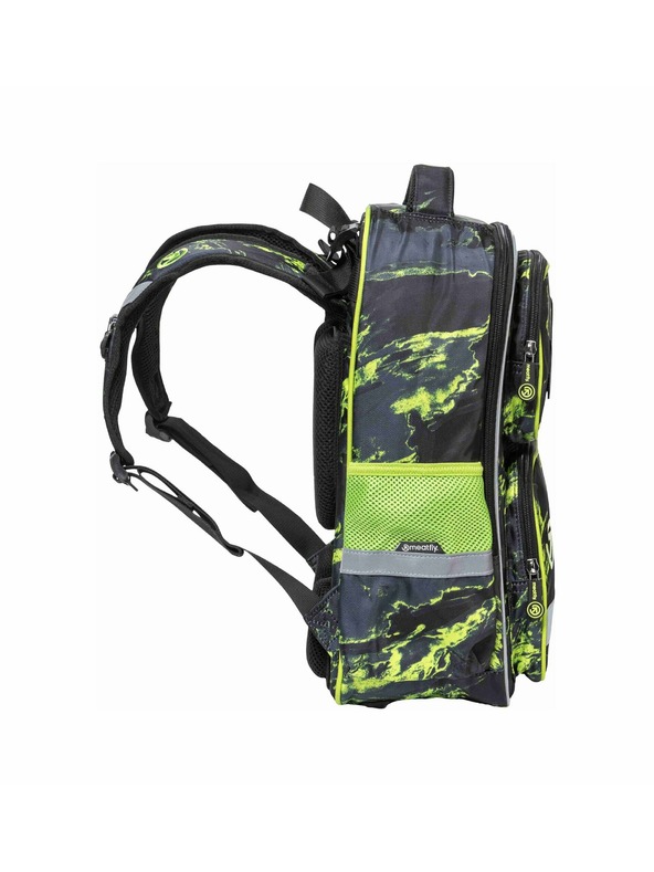 Meatfly Meatfly školní aktovka Max Lime Mossy