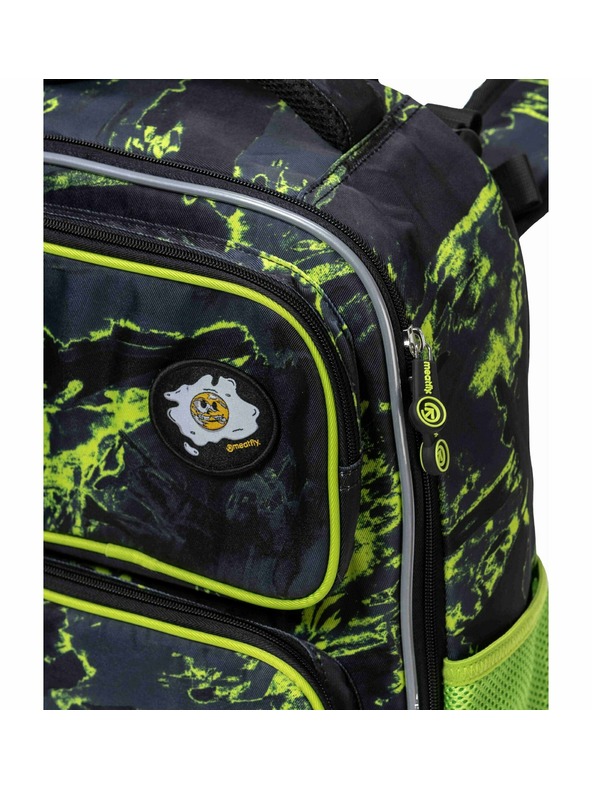 Meatfly Meatfly školní aktovka Max Lime Mossy