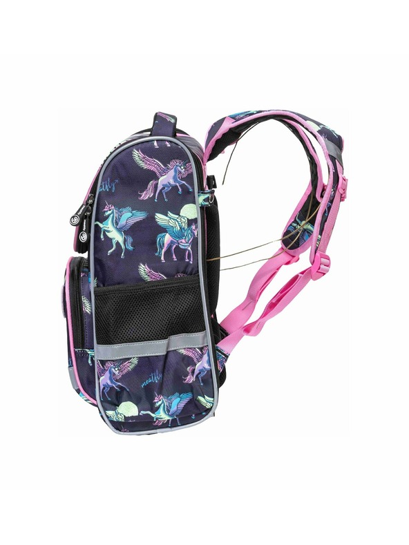 Meatfly Meatfly školní aktovka Alex Black Unicorn