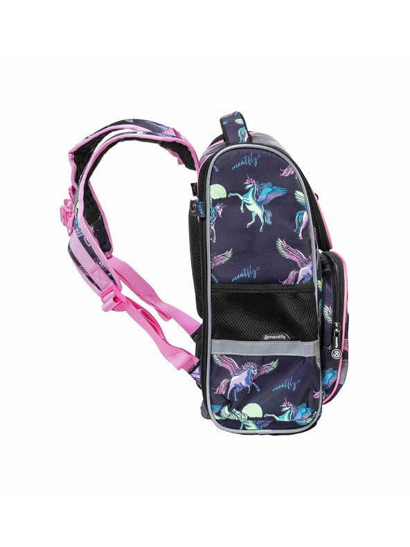 Meatfly Meatfly školní aktovka Alex Black Unicorn